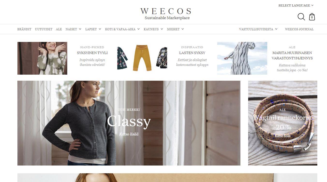 Classy mukaan Weecos.com:iin