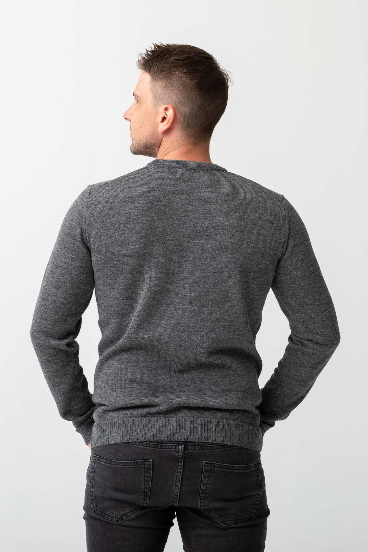Cusco sweater - medium gray