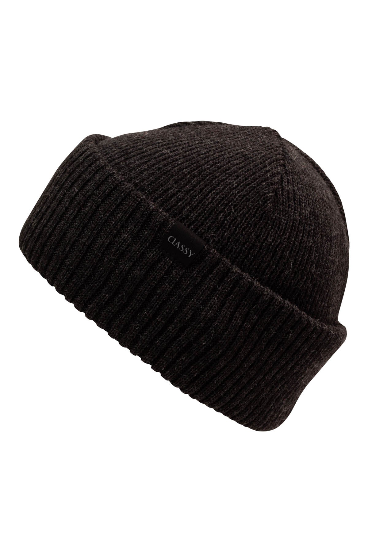 Alpakkapipo Taquile harmaa grafiitti sivusta