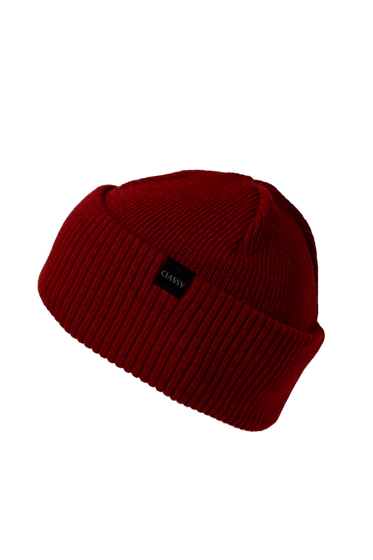 Alpakkapipo punainen pihlaja Taquile sivusta