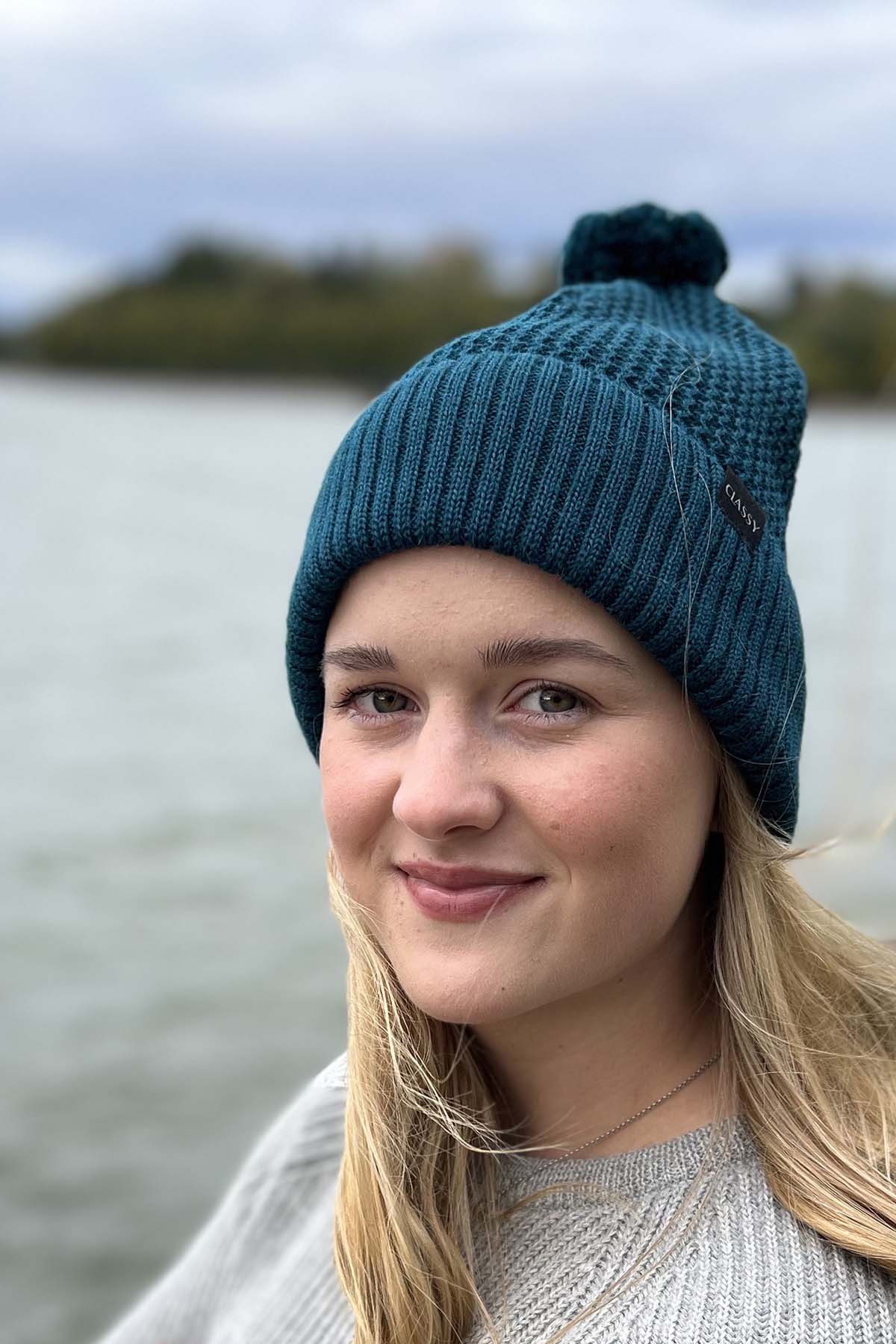 Alpakka pipo sinivihrea petrooli Suasi  sivusta