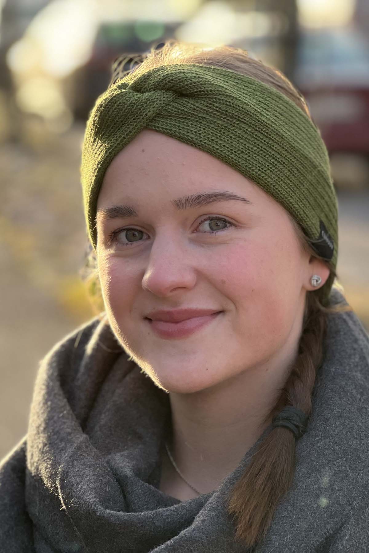 Alpakkapanta oliivi vihreä Huacachina edestä