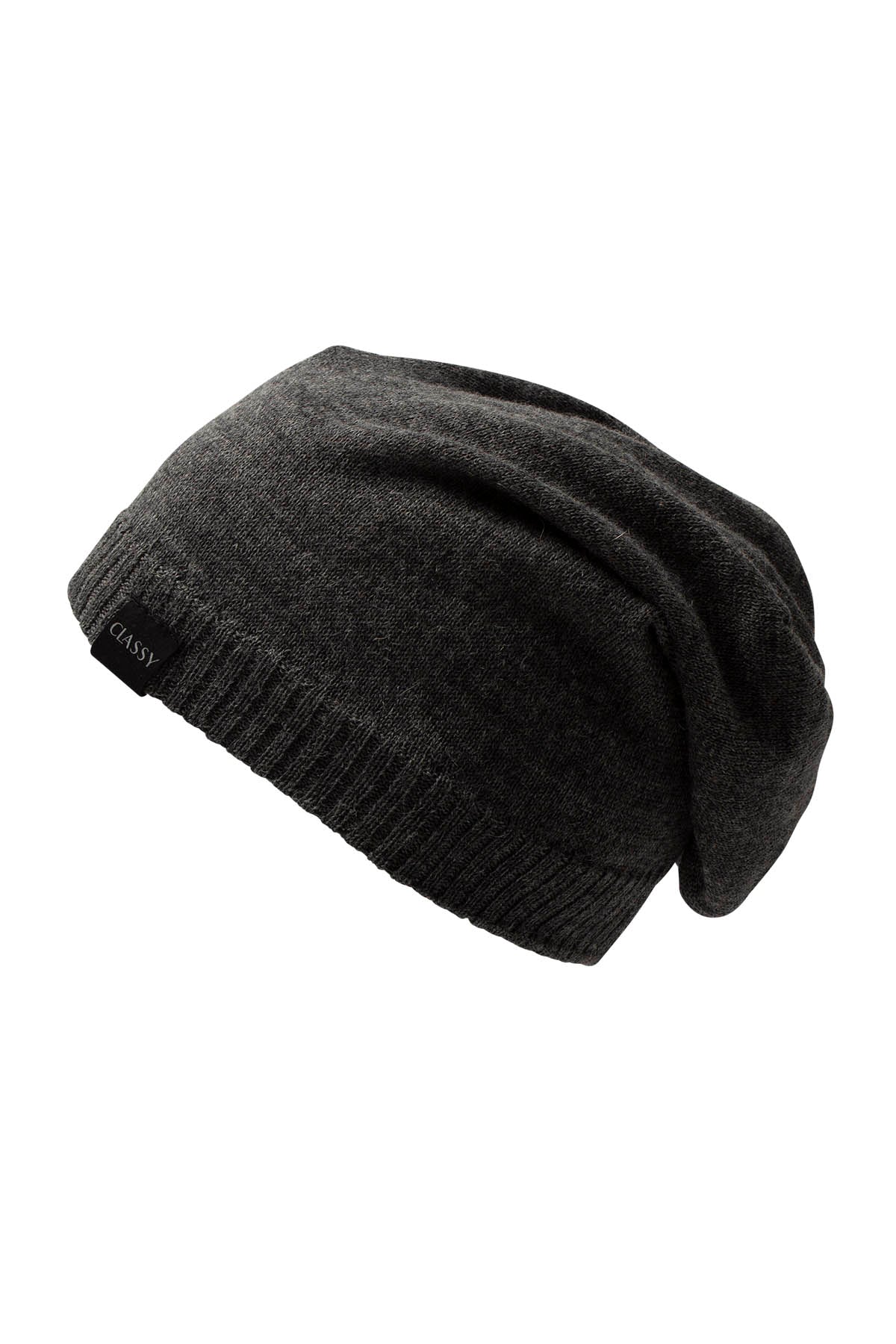 Alpakkapipo harmaa keskiharmaa Chachani sivusta