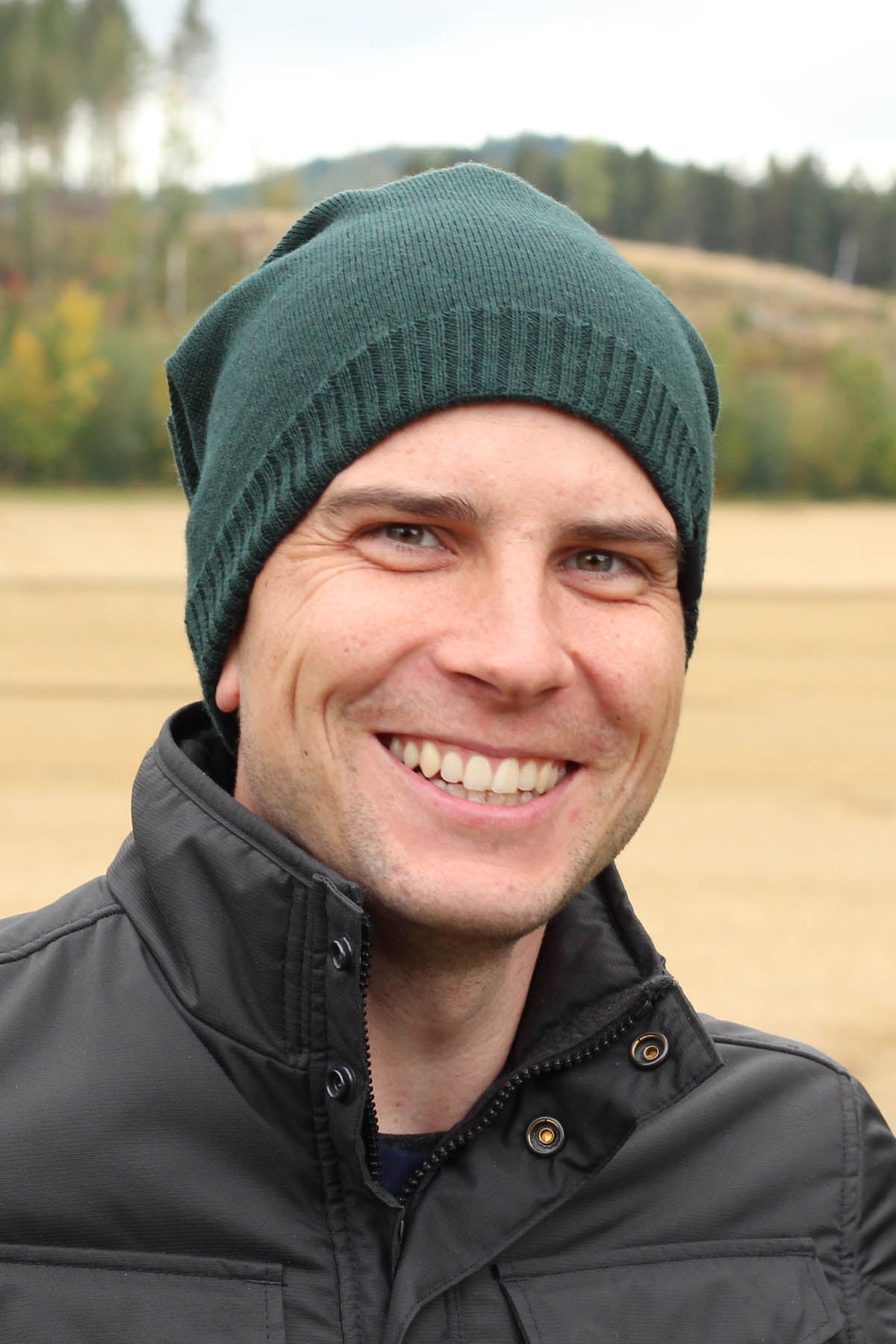 Chachani alpakkapipo vihreä tummanvihreä sivusta